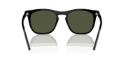 Green Lenses, Polished Black Frame