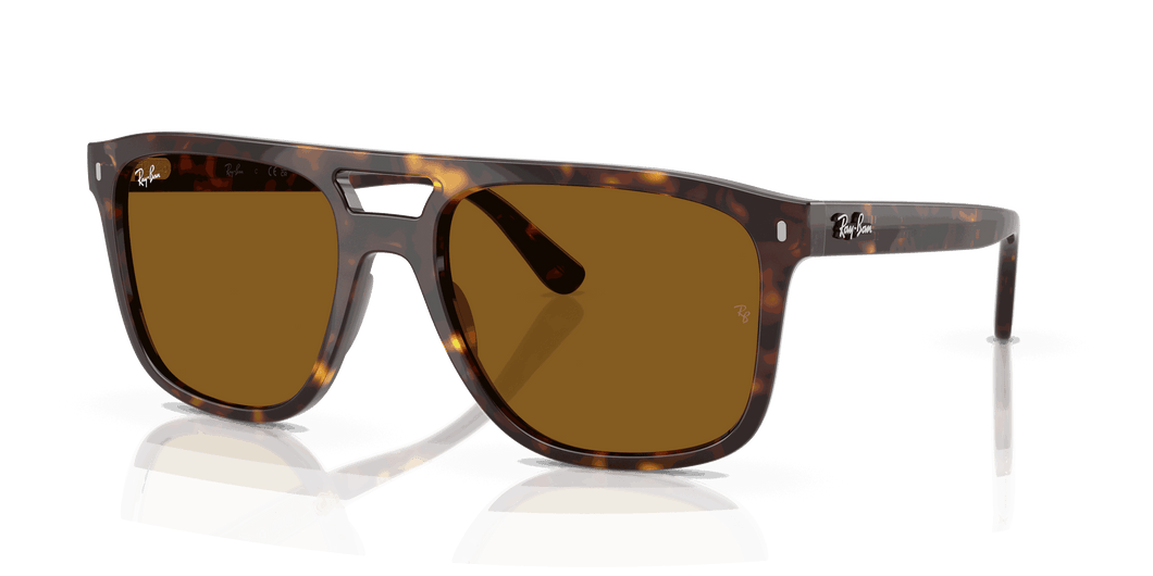 [B-15 Brown Lenses, Polished Havana Frame]