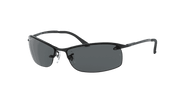 Dark Grey Lenses, Polished Black Frame