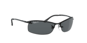 Dark Grey Lenses, Polished Black Frame