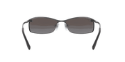 Silver Lenses, Polished Gunmetal Frame