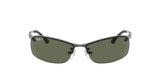 G-15 Green Lenses, Polished Gunmetal Frame