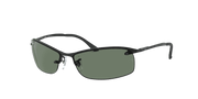 Green Lenses, Matte Black Frame