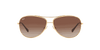 [Brown Gradient Dark Brown Lenses, Polished Arista Gold Frame]