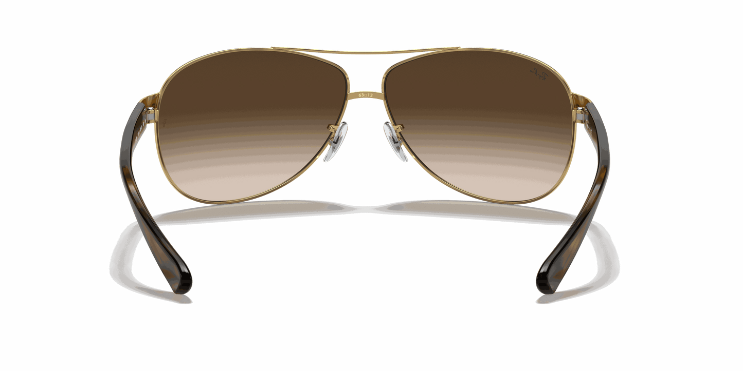 [Brown Gradient Dark Brown Lenses, Polished Arista Gold Frame]