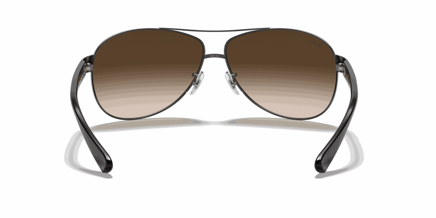 [Brown Gradient Dark Brown Lenses, Polished Gunmetal Frame]