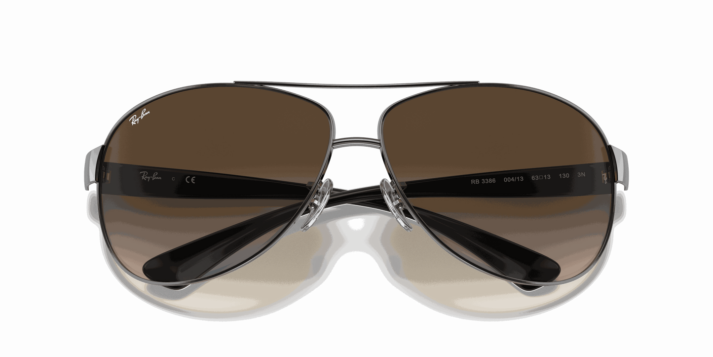 [Brown Gradient Dark Brown Lenses, Polished Gunmetal Frame]