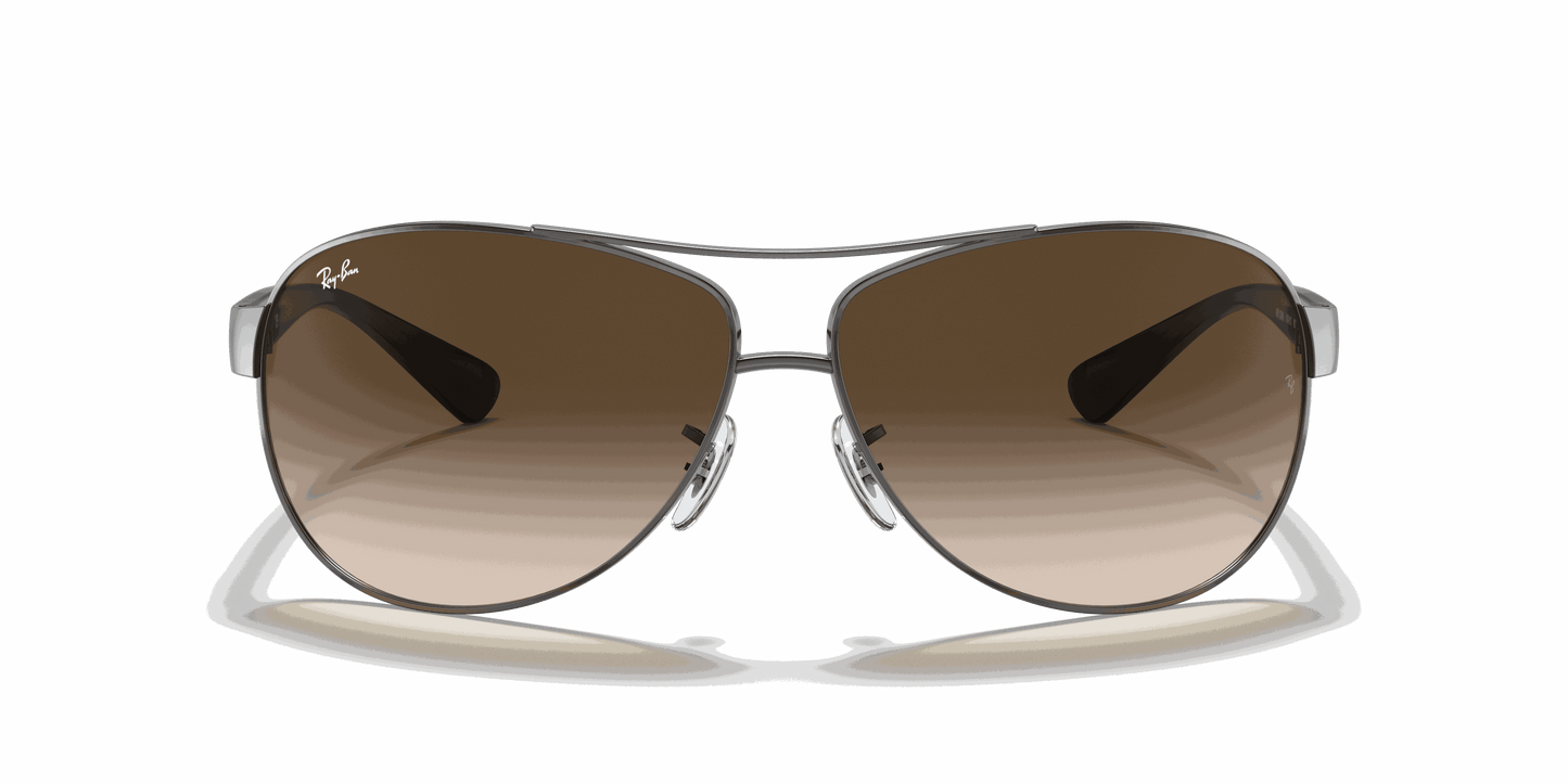 [Brown Gradient Dark Brown Lenses, Polished Gunmetal Frame]