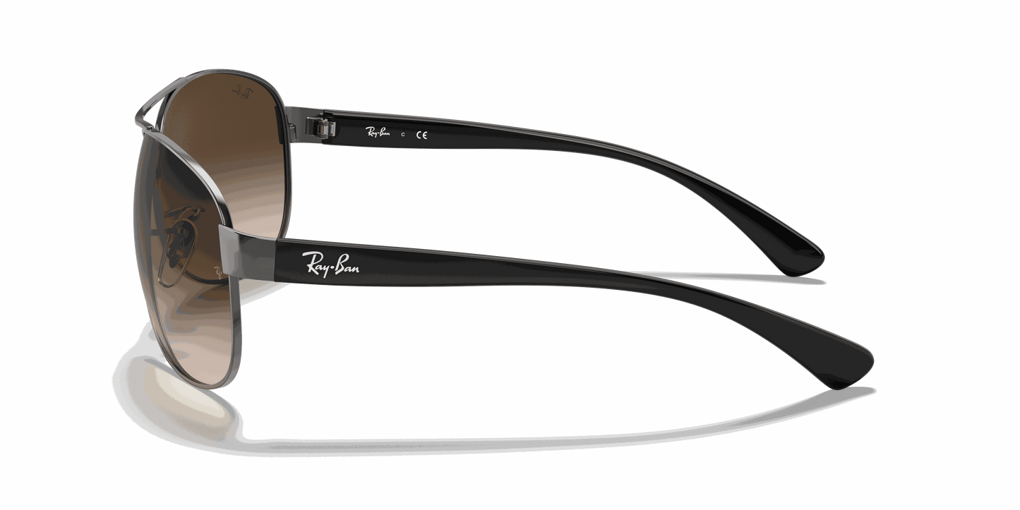 [Brown Gradient Dark Brown Lenses, Polished Gunmetal Frame]