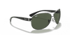 [Dark Green Lenses, Polished Gunmetal Frame]