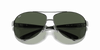 [Dark Green Lenses, Polished Gunmetal Frame]