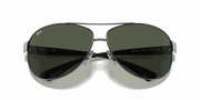 Dark Green Lenses, Polished Gunmetal Frame