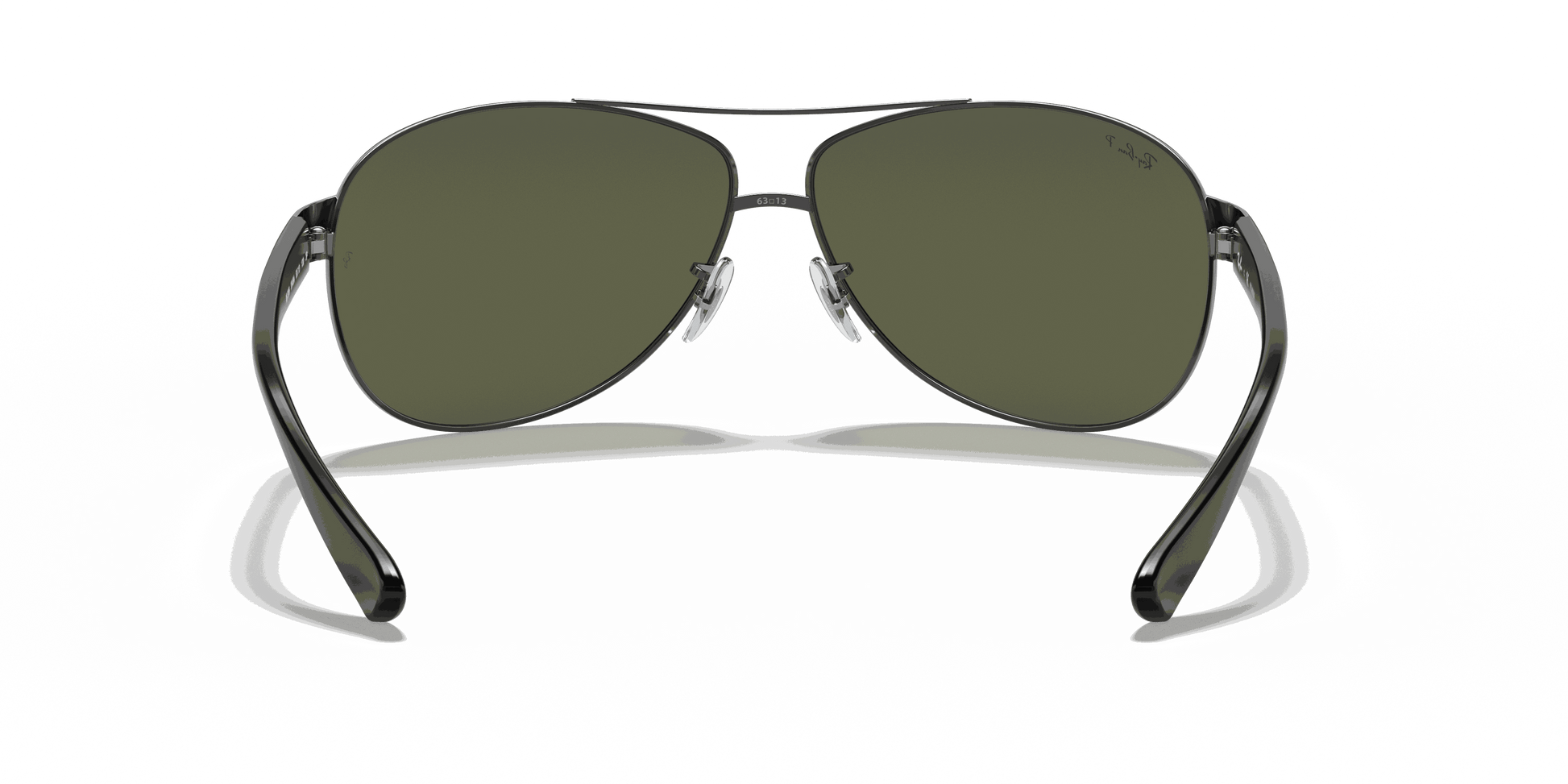 [G-15 Green Lenses, Polished Gunmetal Frame]