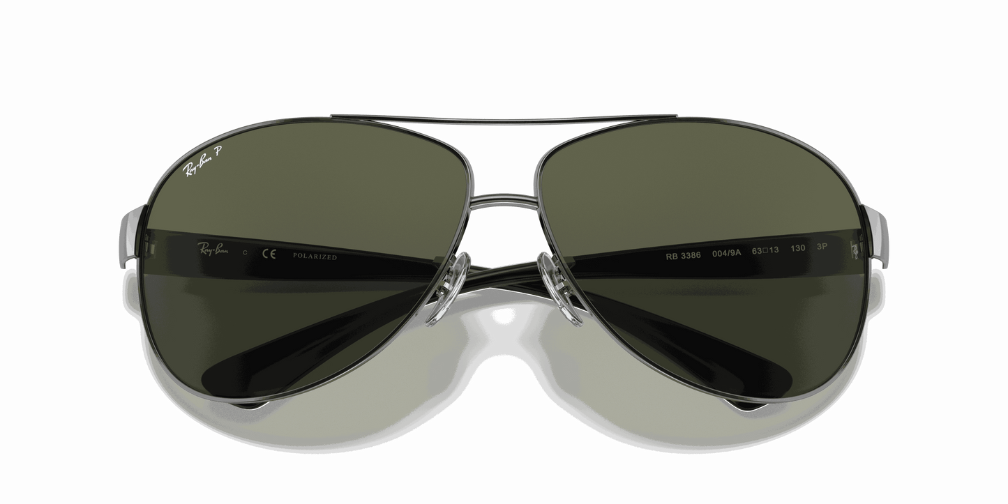 [G-15 Green Lenses, Polished Gunmetal Frame]