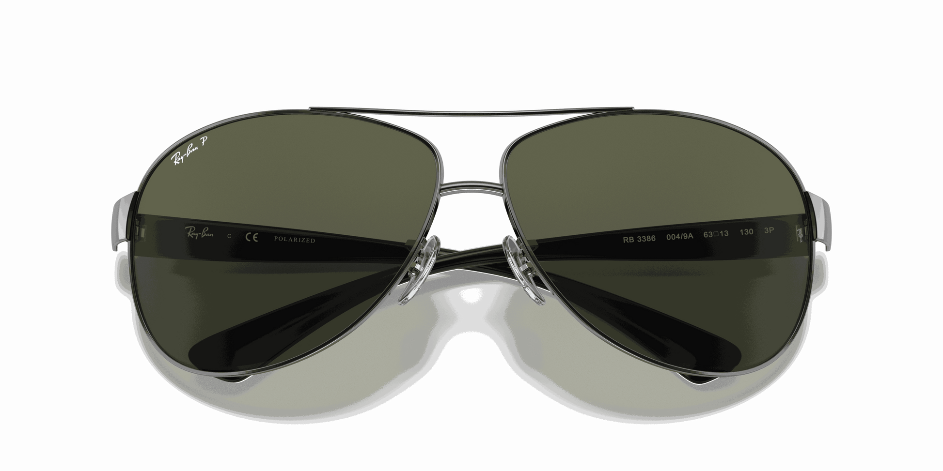 [G-15 Green Lenses, Polished Gunmetal Frame]