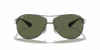 [G-15 Green Lenses, Polished Gunmetal Frame]