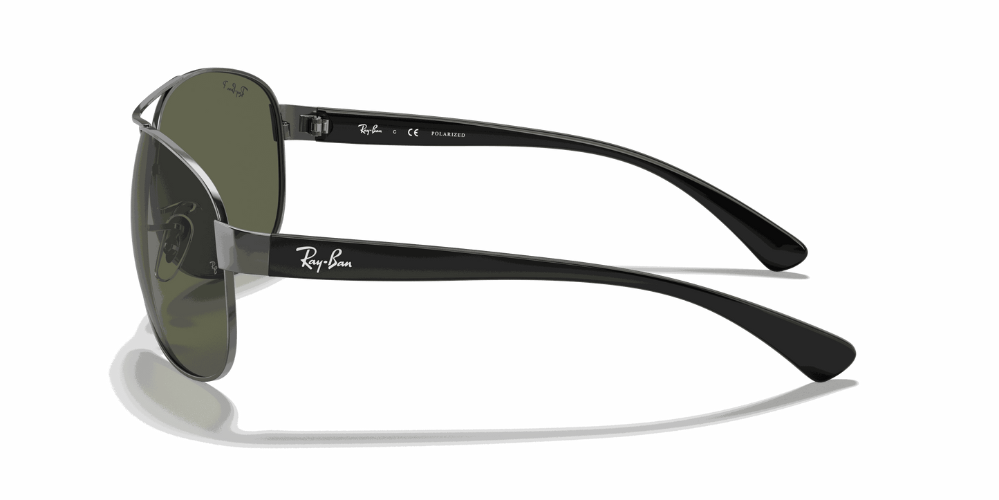 [G-15 Green Lenses, Polished Gunmetal Frame]