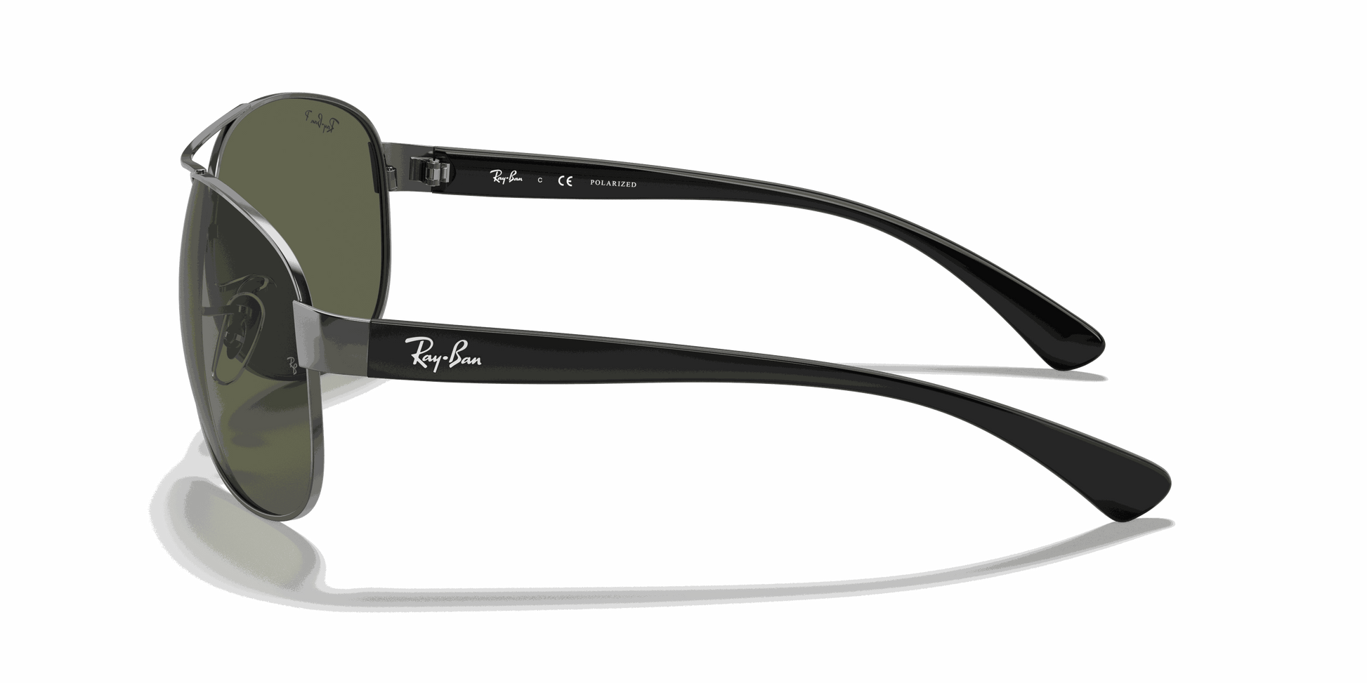 [G-15 Green Lenses, Polished Gunmetal Frame]