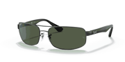 G-15 Green Lenses, Polished Black Frame