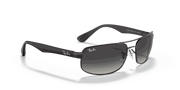 Grey Gradient Lenses, Matte Black Frame