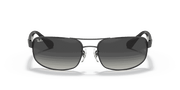 Grey Gradient Lenses, Matte Black Frame