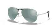 Silver Lenses, Polished Silver Frame