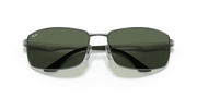 G-15 Green Lenses, Polished Gunmetal Frame