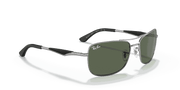 Green Lenses, Polished Gunmetal Frame