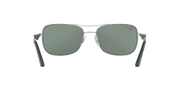 Silver Lenses, Polished Gunmetal Frame