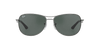 [Green Classic Lenses, Polished Gunmetal Frame]