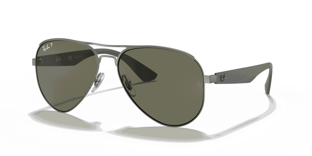 [G-15 Green Lenses, Matte Gunmetal Frame]