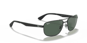 Green Lenses, Matte Black Frame