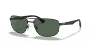 Green Lenses, Matte Black Frame