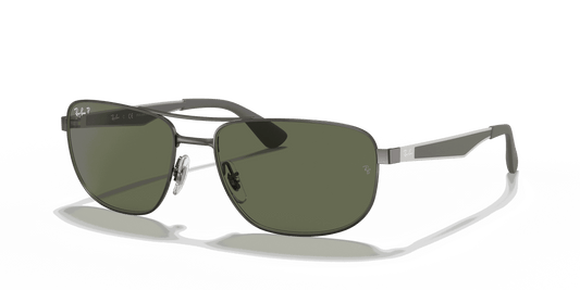 [G-15 Green Lenses, Matte Gunmetal Frame]