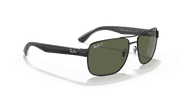 G-15 Green Lenses, Polished Black Frame