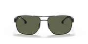 G-15 Green Lenses, Polished Black Frame