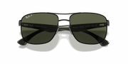 G-15 Green Lenses, Polished Black Frame