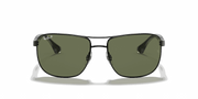 G-15 Green Lenses, Polished Black Frame