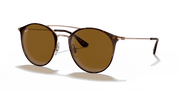 B-15 Brown Lenses, Polished Havana Frame