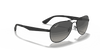 [Grey Lenses, Polished Black Frame]