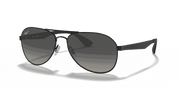 Grey Lenses, Polished Black Frame