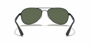 Green Lenses, Matte Black Frame