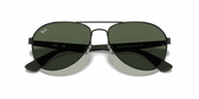 Green Lenses, Matte Black Frame