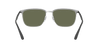 [G-15 Green Lenses, Polished Black On Silver Frame]