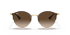 [Brown Gradient Lenses, Polished Brown Frame]