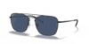 [Dark Blue Lenses, Matte Rubber Black Frame]