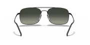 Grey Gradient Lenses, Matte Black Frame