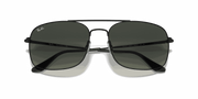 Grey Gradient Lenses, Matte Black Frame