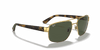 [G-15 Green Lenses, Polished Arista Gold Frame]