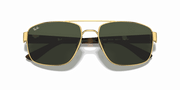 G-15 Green Lenses, Polished Arista Gold Frame